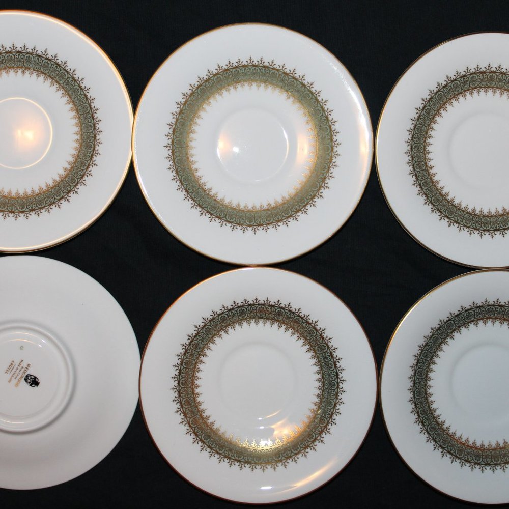 Wedgwood Argyll Bone China 15pc Tea Set - Picture 8 of 16